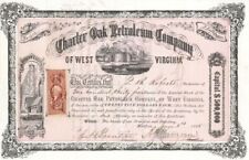 Charter Oak Petroleum Co. of West Virginia - Stock Certificate - Oil Stocks and  picture
