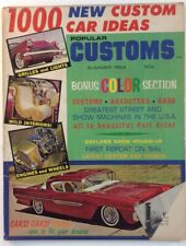 POPULAR CUSTOMS Summer 1964   1000 New Custom Car Ideas picture