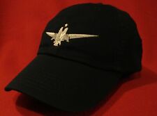 Retro AMR American Airlines Captain's Pilot Wings ball cap BLUE low-profile hat picture