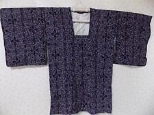 64125 Women'S Road Coat Haori Black X Purple Japan picture