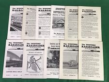 lot of 10, 1974 Western Railroader Magazine  picture