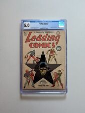 Leading Comics 2 DC 1942 CGC, Rare Early Issue (1st Blackstar) picture