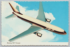 Boeing 767 Twinjet Airplane Ad Jet of the 80s Seattle WA 6x4 Vtg Postcard B20 picture
