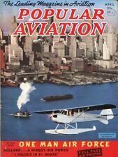 Popular Aviation Magazine Vintage April 1938 picture