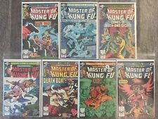 MASTER OF KUNG FU * 34 ISSUES * BAGGED * BOARDED * NEAR MINT * 1977 - 1982 picture