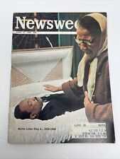 Newsweek Magazine April 15 1968 Martin Luther King Jr. 1929 - 1968 Death of Hero picture