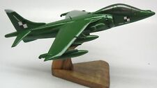 BAe T-10 Harrier V/STOL Airplane Wood Model Replica SML  picture
