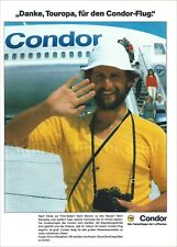 1981 CONDOR Airlines McDonnell Douglas DC-10 ad airways advert Germany LUFTHANSA picture
