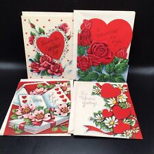 Vintage The DA Line Valentines Cards 1950s Unused W Envelopes USA picture