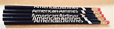 American Airlines Logo 5 Blue Pencil Set NOS New Unused picture