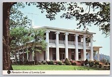 Hurricane Mills Tennessee, Plantation Home of Loretta Lynn, Vintage Postcard picture