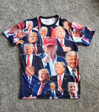 Official Authentic President Trump pictures  Shirt Large. Made in USA picture