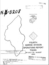 375 Page 4th Marine Division Tinian Theater Operation Forager Report on Data CD picture
