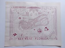1940 Arthur Suchy, Cayo Hueso, Key West Florida, Pictorial Map picture