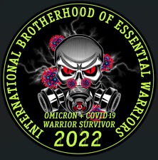 5 pack International Brother Hood Essential Workers 2022 Sticker Decal picture