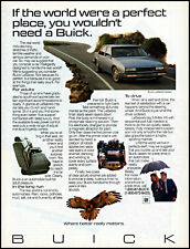 1986 Buick LeSabre car road eagle couple umbrella vintage photo print ad ads50 picture