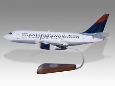 Boeing 737-200 Delta Express Ver.2 Solid Mahogany Wood Handcrafted Display Model picture