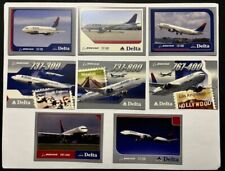 Aircraft Pilot Trading Cards - 2003/04 Delta Air Lines Boeing 737/757/767/777 picture