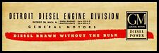 GM - Detroit Diesel Engine Division NEW Metal Sign 6