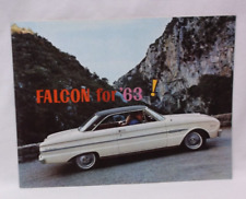 Vintage 1963 Ford Falcon Dealer Brochure Peanuts Characters Snoopy Sprint Futura picture