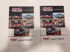 Original 1986 GMC Truck Full Line Sales Brochure 86 Pickup Sierra Jimmy Rally picture