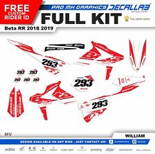 BETA RR 125 2018 2019 MX Graphics Decals Stickers Decallab picture