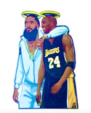 Nipsey Hussle And GOAT Enamel Pin, RIP Los Angeles Icons, Hip Hop Basketball Art picture