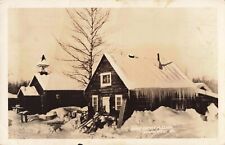 Holy Family Mission Lower Post British Columbia BC Canada 1949 Real Photo RPPC picture