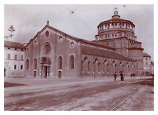 Italy, Milan, Church of Santa Maria delle Grazie, Vintage Print, circa 1900 Print picture