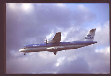 Orig 35mm airline slide KLM Exel ATR-72 PH-XLH [3122] picture
