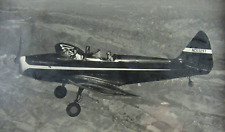 Vintage Woman Pilot Fairchild PT-19 Airplane Photo Framed So Cal 1940-50s picture