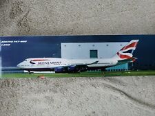 PPC, BRITISH AIRWAYS BOEING 747-400. 1:250 scale, Livery.PUSH CLICK MODEL, NEW.  picture