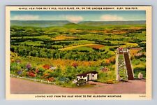 Bills Place PA-Pennsylvania, Ray's Hill Summit, Allegheny Mts, Vintage Postcard picture