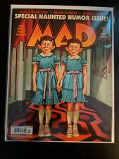 Mad Magazine #4 -  December 2018 Haunted Humor  The Shining Twins Cover Horror picture