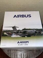 HTF Limox Wings Airbus A400M Desk Top 1:200 Model Airplane No. LM38 - Open Box picture