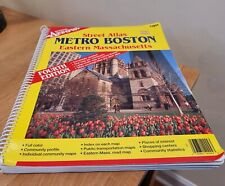 Arrow  METRO BOSTON  Full Size Spiral  FOURTH EDITION  1999  Eastern Mass. picture
