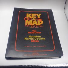 Key Map Houston Harris County Atlas 40th Edition 1998 Ringbound Indexed Map picture