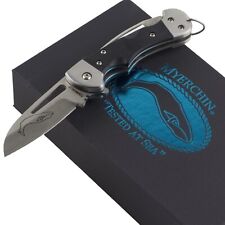 Myerchin Generation 2 Crew Pro G10 Sheepsfoot Marlin Spike Folding Knife picture