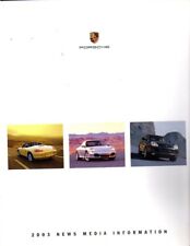 Porsche Press Kit Assortment - 2000, 2003 and 2006 - Rare -  picture