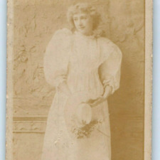 c1890s Isabelle Irving Stage Actress Sweet Caporal Cigarette Photo Trade Card C3 picture