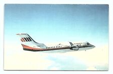 British Aerospace 146 Air Craft Air Wisconsin Vintage Postcard Airline Issued picture