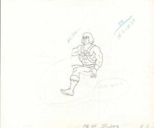 HE-MAN MASTERS OF UNIVERSE 1985 ORIGINAL ANIMATION ART PRODUCTION DRAWING MOTU picture
