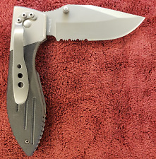 Kabar Warthog II Linerlock Folding Pocket Knife Partially Serrated 3073 Ka-bar picture