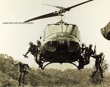 Bell UH-1 Huey Helicopter dropping off troops 8