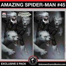 [2 PACK] AMAZING SPIDER-MAN 45 UNKNOWN COMICS KENDRICK LIM EXCLUSIVE VAR [03/13/ picture