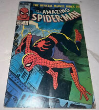 Official Marvel Index To The Amazing Spider Man #1 Comic Book Marvel April 1985 picture