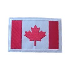Canada Maple Leaf Flag Embroidered Patch Iron On Sew On Transfer picture