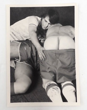 Cir 1960s 70s Exotic Soccer Player Men Physique Black white Photo Art Gay Int picture