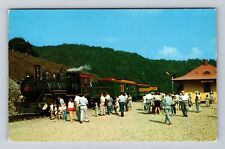 Blowing Rock NC-North Carolina, Tweetsie Railroad, Antique Vintage Postcard picture