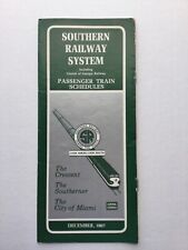 Southern Railway Timetable System December 1967 picture
